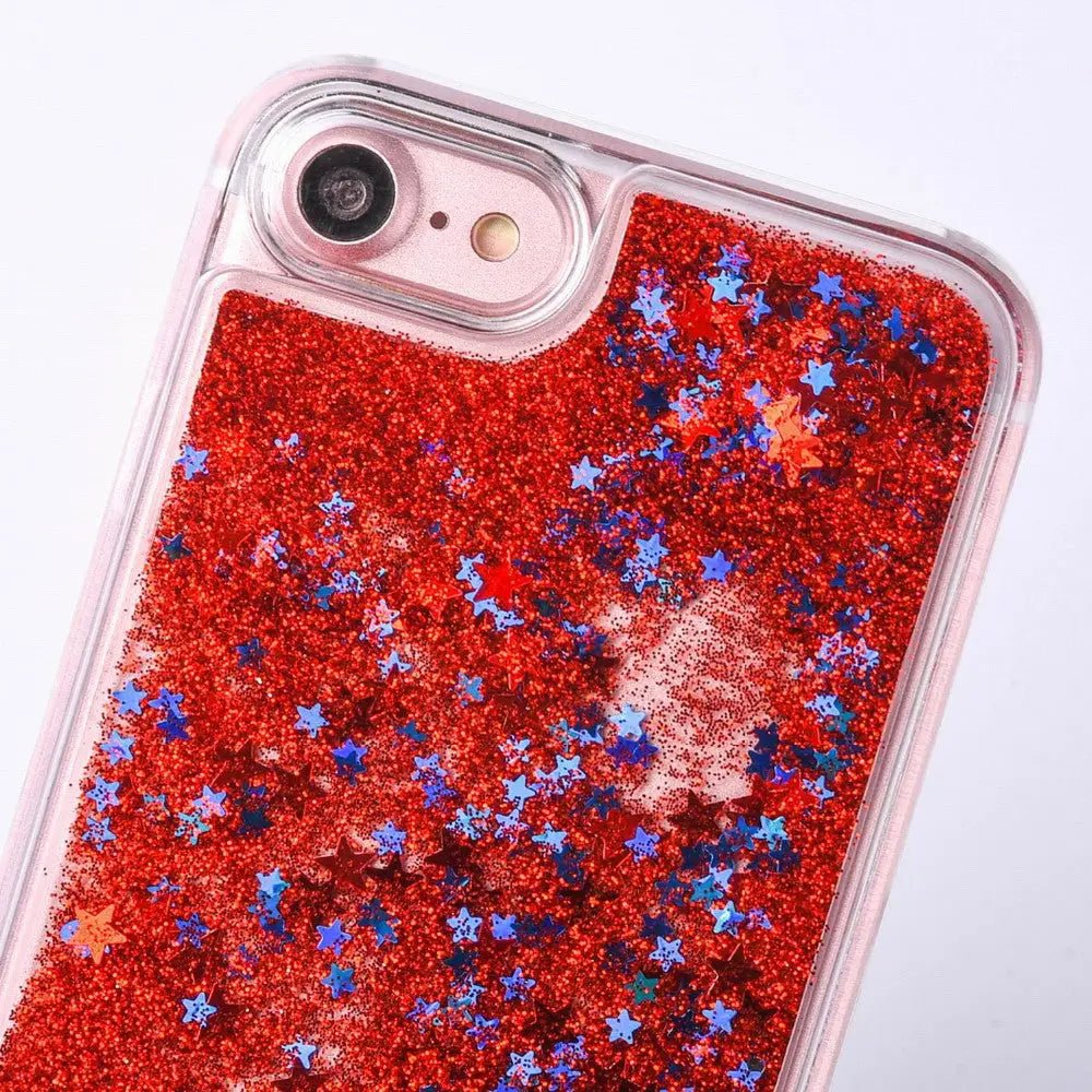 Magical Glitter Liquid Quicksand Phone Cases for Stylish Protection - Cosparty