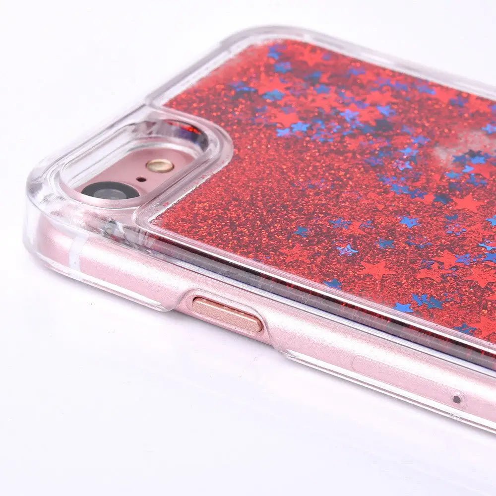 Magical Glitter Liquid Quicksand Phone Cases for Stylish Protection - Cosparty
