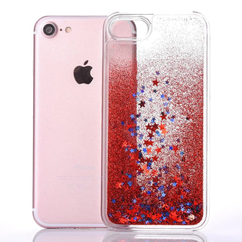 Magical Glitter Liquid Quicksand Phone Cases for Stylish Protection - Cosparty