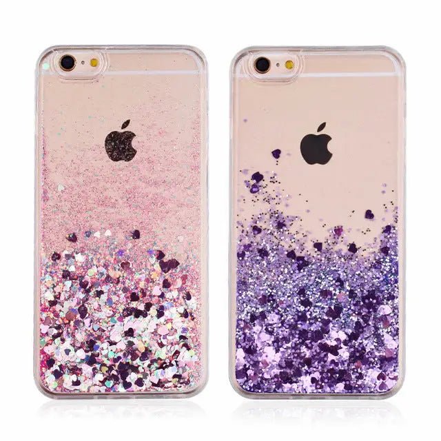 Magical Glitter Liquid Quicksand Phone Cases for Stylish Protection - Cosparty