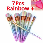 Magical Glittery Unicorn Makeup Brush Set - Cosparty