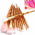 magical rainbow unicorn makeup brush set make up brushes lot complete pastel aesthetic mermaid diamond