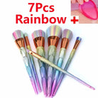Magical Glittery Unicorn Makeup Brush Set - Cosparty