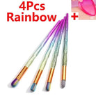 Magical Glittery Unicorn Makeup Brush Set - Cosparty