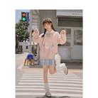 Magical Power Bunny Crewneck Sweater with Cosmic Design - Cosparty