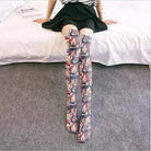 Manga Inspired Ahegao Face Thigh - High Stockings for Otaku - Cosparty