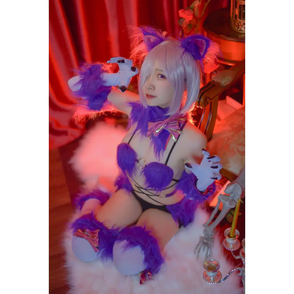 Fate/Grand Neko Cosplay Set - S/M - anime cosplay, girl, girls, cat costume