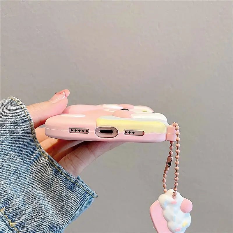 Matching Icons iPhone Case Featuring Hello Kitty or My Melody - Cosparty