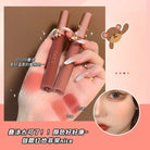 Matte Velvet Bear Liquid Lipstick in Adorable Rose Gold Packaging - Cosparty