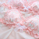 Melody Lingerie Set in Pastel Pink for Kawaii Cosplay Fun - Cosparty