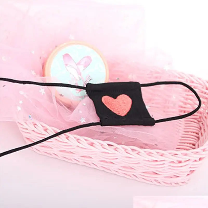 Valentine Lovecore Eye Patch - Black - cosplay, eye patch, eyepatch, eyeshade, eyewear