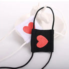 Menhera Inspired Eyepatch with Hand Embroidered Heart - accessories