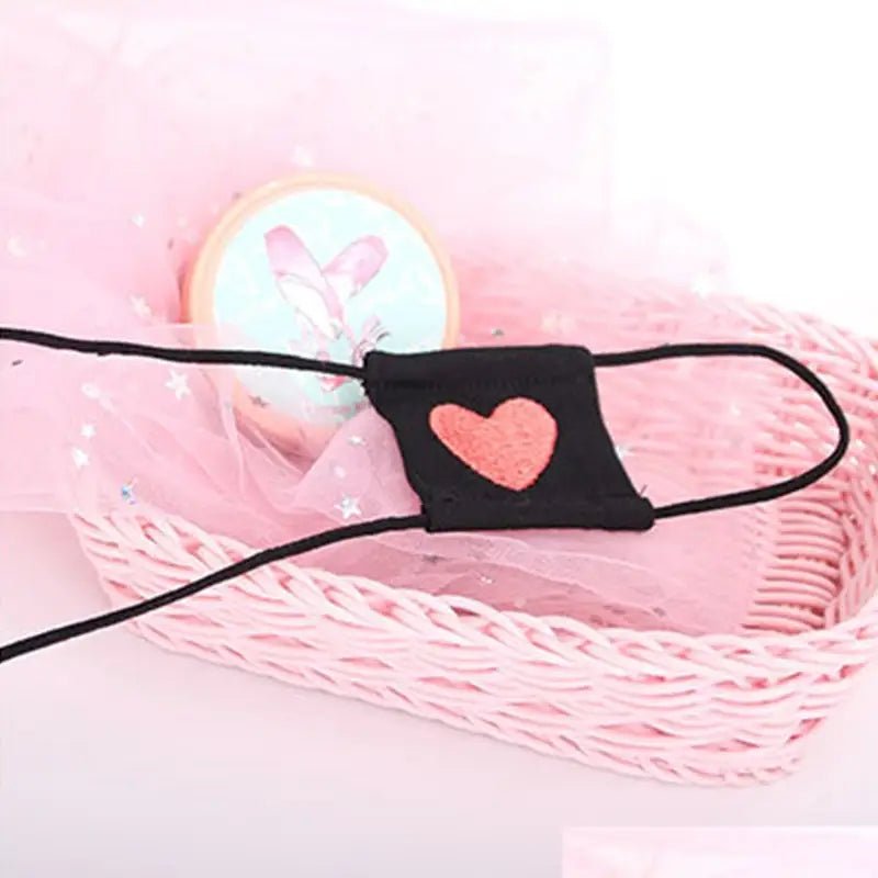 Menhera Inspired Eyepatch with Hand Embroidered Heart - Cosparty