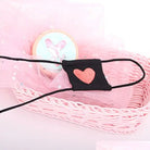 Menhera Inspired Eyepatch with Hand Embroidered Heart - Cosparty