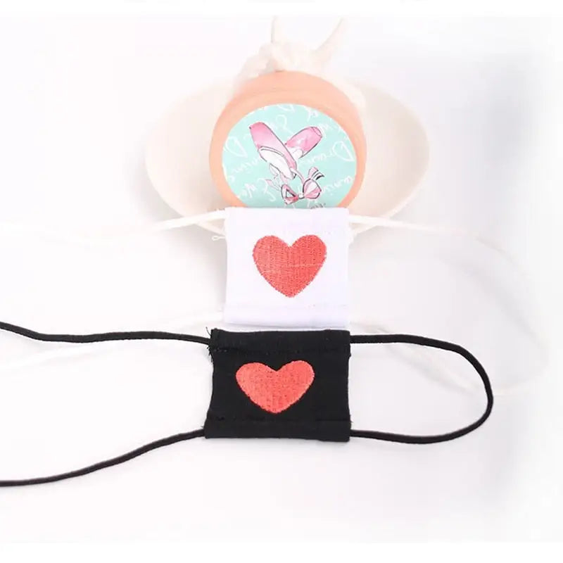 Menhera Inspired Eyepatch with Hand Embroidered Heart - accessories