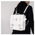 Menhera Inspired Paste Goth Backpack Purse with Heart Design - Cosparty