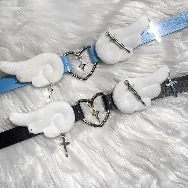 Menhera Lovecore Choker for Sweet and Edgy Style - Cosparty