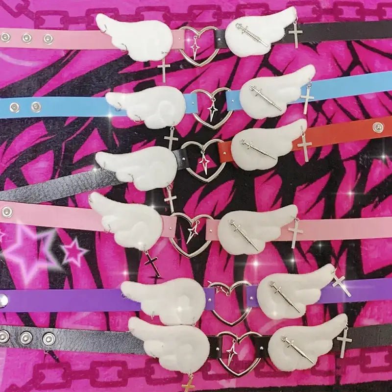 Menhera Lovecore Choker for Sweet and Edgy Style - Cosparty