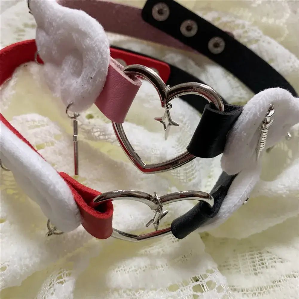 Menhera Lovecore Choker for Sweet and Edgy Style - Cosparty