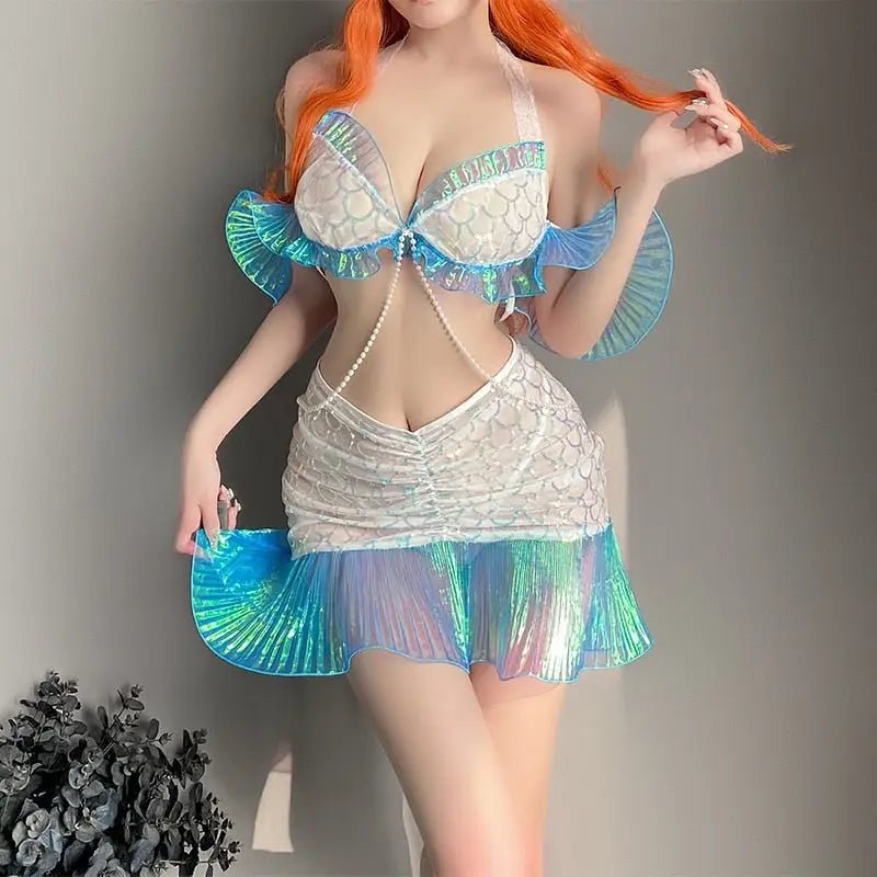 Mermaid Princess Cosplay Set for Enchanting Dress - Up Fun - Cosparty