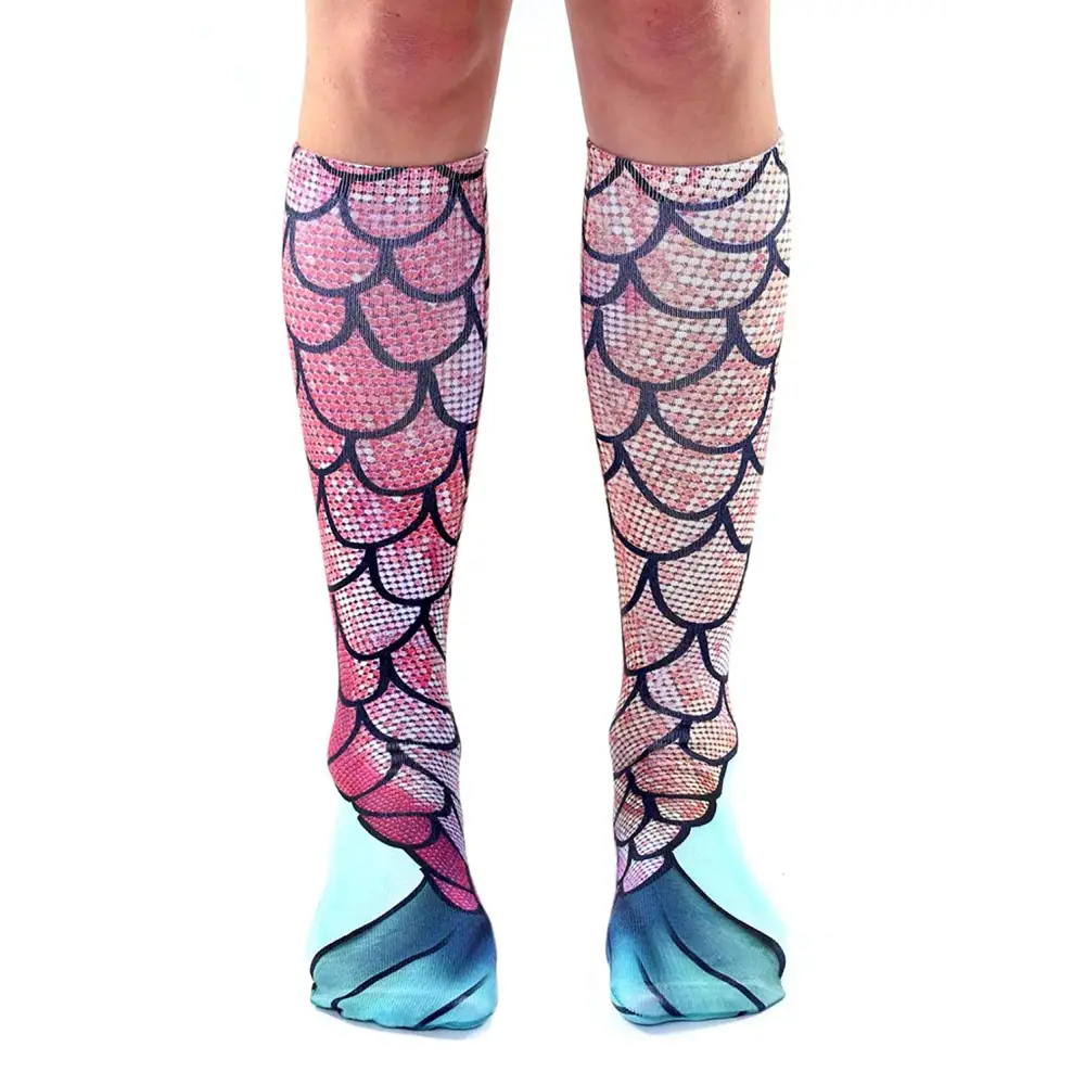 Mermaid Stockings for an Aquatic Underwater Look - Socks