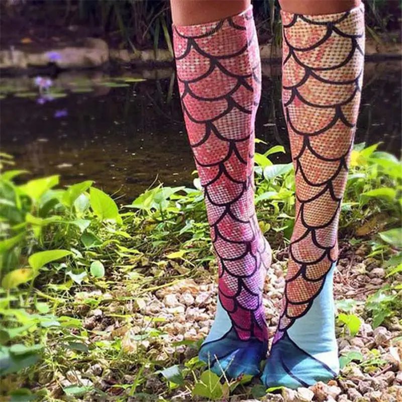 Mermaid Stockings for an Aquatic Underwater Look - Cosparty