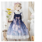 Midnight Blue Enchanted Ocean Lolita Dress for Little Princesses - lolita dress