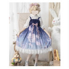 Midnight Blue Enchanted Ocean Lolita Dress for Little Princesses - lolita dress