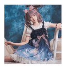 Midnight Blue Enchanted Ocean Lolita Dress for Little Princesses - Cosparty