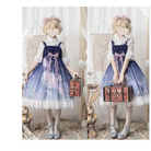 Midnight Blue Enchanted Ocean Lolita Dress for Little Princesses - lolita dress