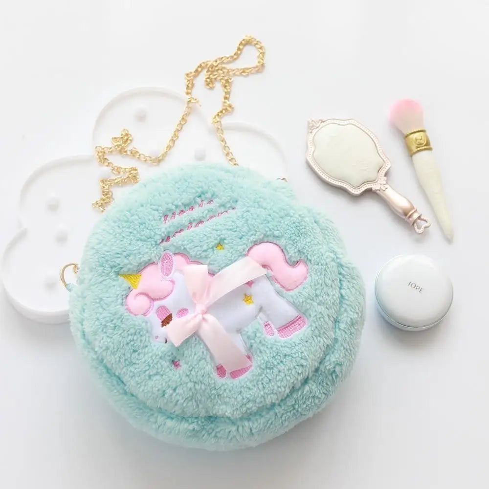 Milky Pastel Fluffy Lolita Purses for Kawaii Fashion Lovers - purse