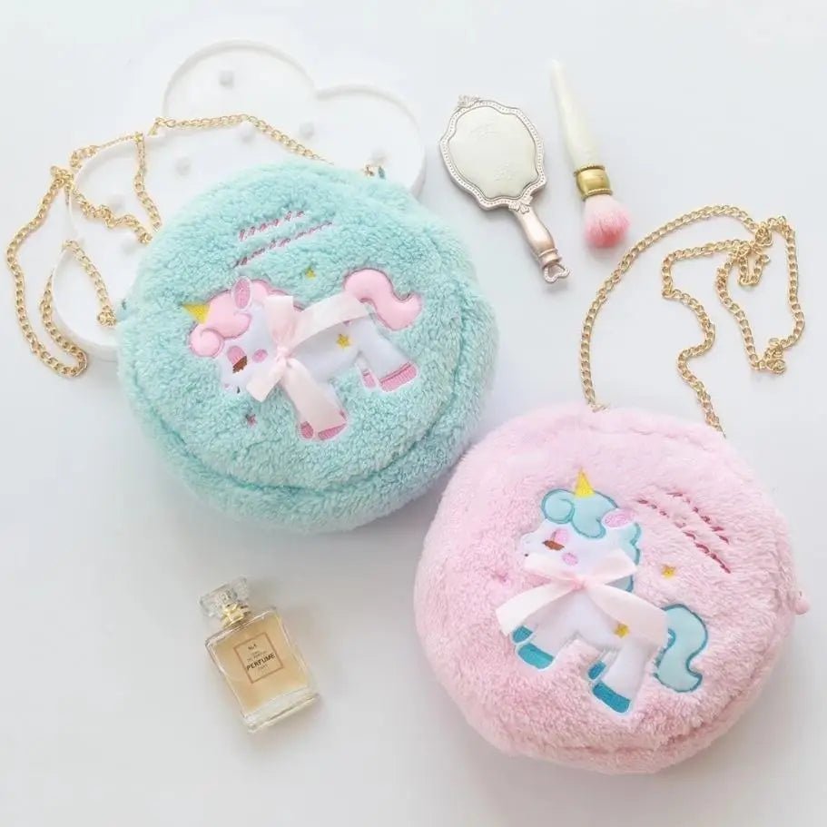Milky Pastel Fluffy Lolita Purses for Kawaii Fashion Lovers - Cosparty