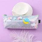 Milky Pastel Outer Space Pencil Cases for Galaxy Cosmetics - Cosparty