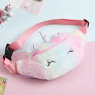 Milky Pastel Plush Unicorn Fanny Packs for Kawaii and Lolita Fashion - Cosparty