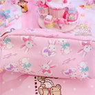 Milky Pastel Strawberry Bunny Rabbit Cosmetic Bag in Stock - cosmetic bag