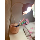 Milky Pastel Tulip Desk Lamp for Kawaii Bedrooms - phone case