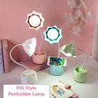 Milky Pastel Tulip Desk Lamp for Kawaii Bedrooms - phone case