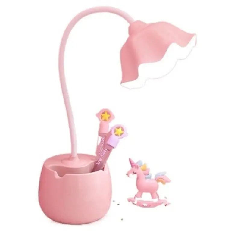 Milky Pastel Tulip Desk Lamp for Kawaii Bedrooms - Cosparty