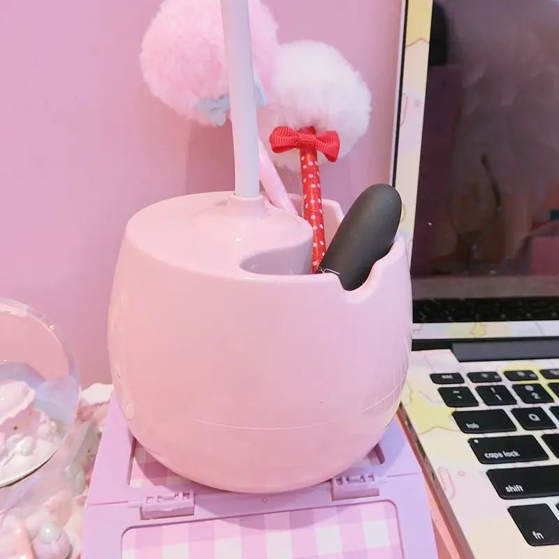 Milky Pastel Tulip Desk Lamp for Kawaii Bedrooms - Cosparty