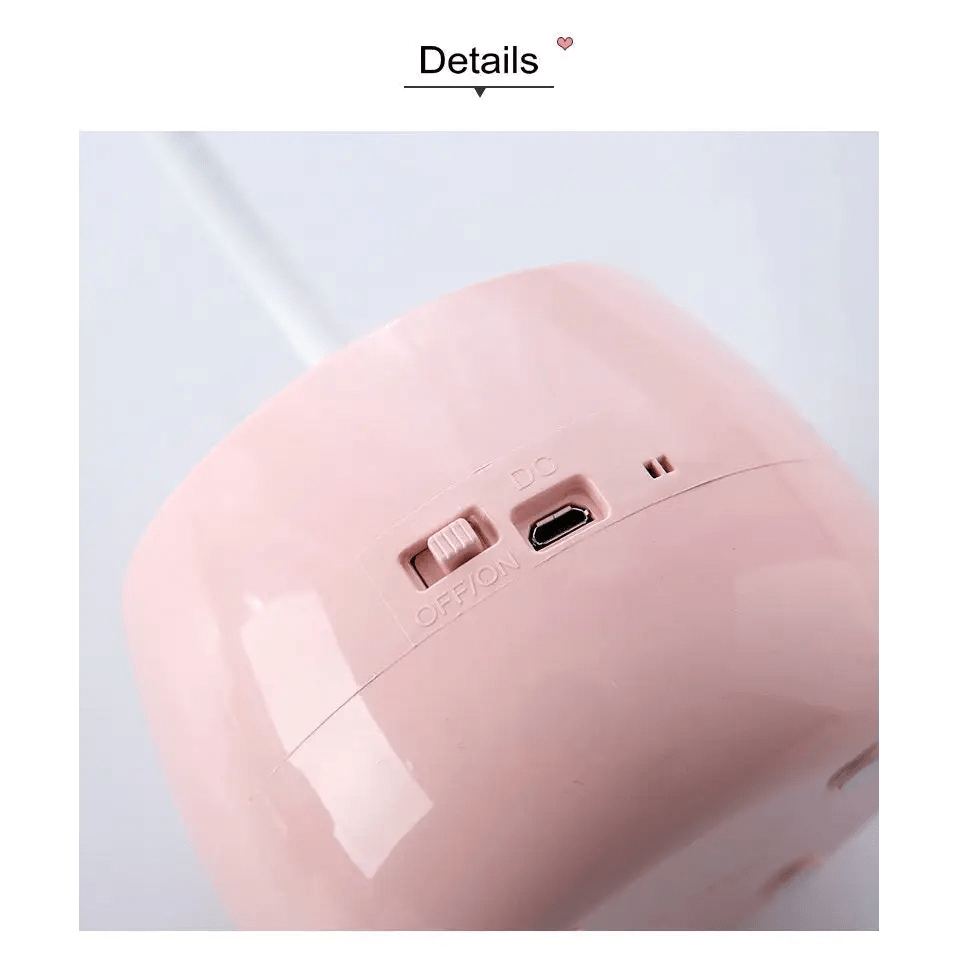 Milky Pastel Tulip Desk Lamp for Kawaii Bedrooms - Cosparty