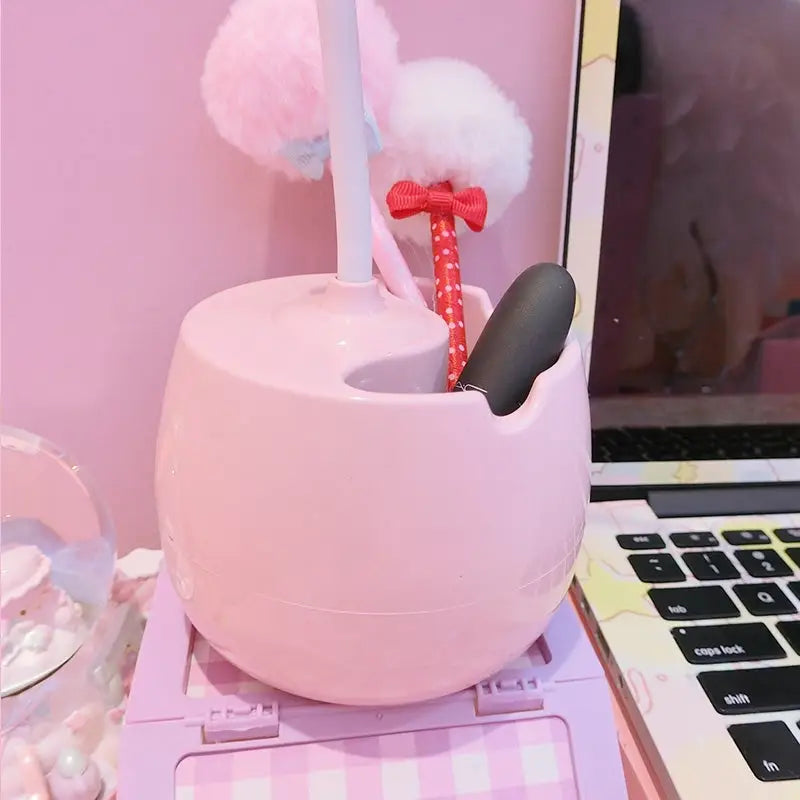 Milky Pastel Tulip Desk Lamp for Kawaii Bedrooms - phone case