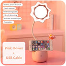 Milky Pastel Tulip Desk Lamp for Kawaii Bedrooms - Cosparty
