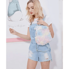 Milky Pastel Unicorn Backpack in Luxurious Vegan Fur New Condition - Cosparty