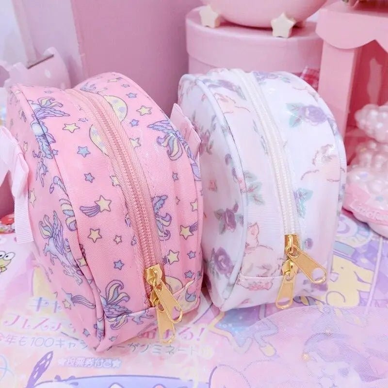 Milky Pastel Unicorn Make - Up Bags for Cosparty Storage - Cosparty