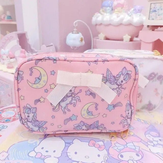 Milky Pastel Unicorn Make - Up Bags for Cosparty Storage - Cosparty