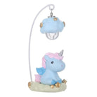 Hanging Unicorn Night Light - Blue - lamp