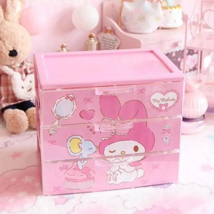 My Melody Jewelry Box for Kawaii Bedroom Decor - bedroom decor