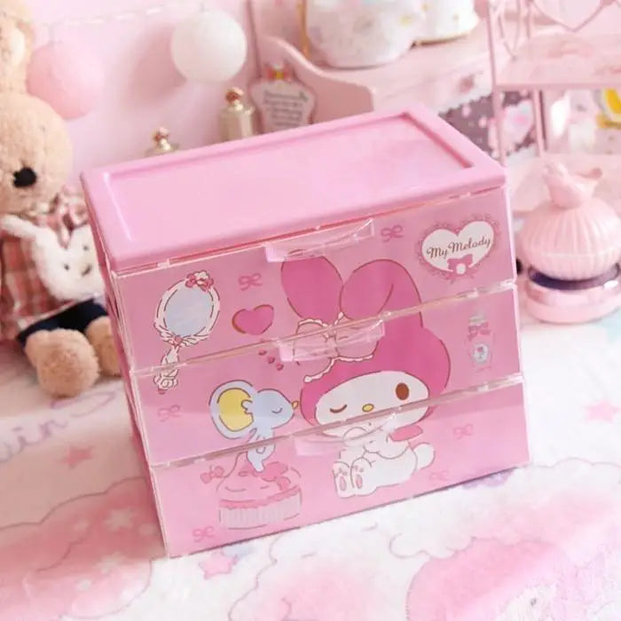 My Melody Jewelry Box for Kawaii Bedroom Decor - bedroom decor