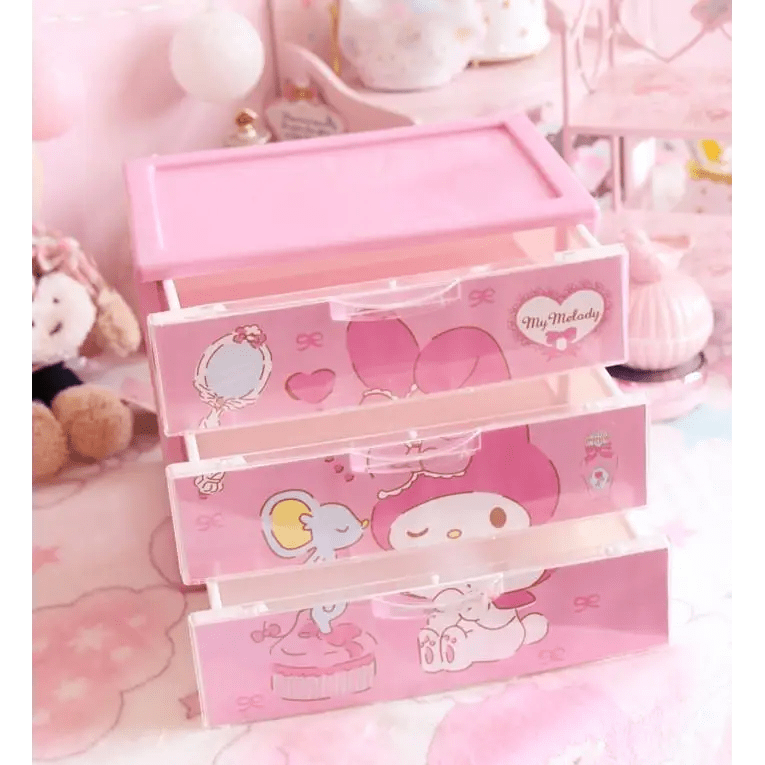My Melody Jewelry Box for Kawaii Bedroom Decor - Cosparty
