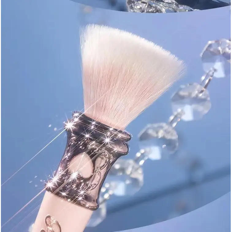 Mystical Unicorn Wool Stipple Brushes for Luxurious Makeup Application - brush